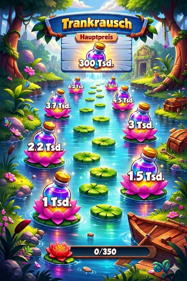 Vorschau auf das Trankrausch Event mit der magischen Stufenleiter