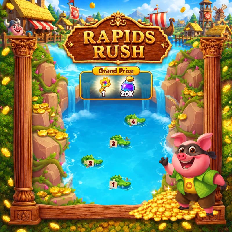 Coin Master Wildwasserrausch Event Belohnungen