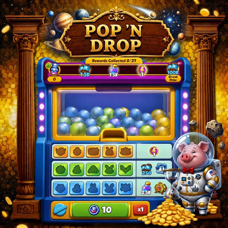 Coin Master Plüschtier Drop