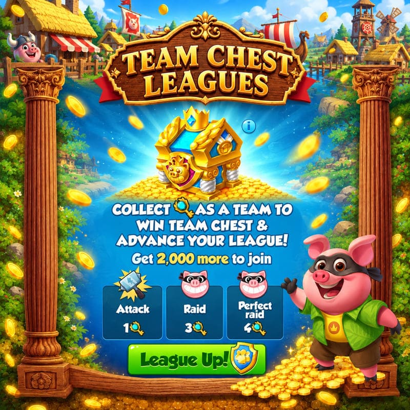 Coin Master Team Truhen Liga
